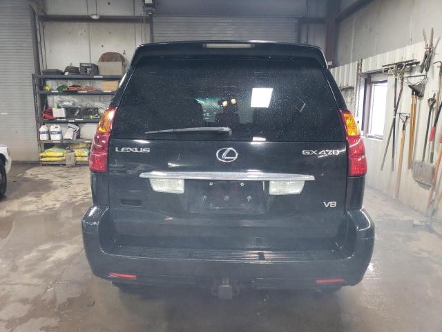 JTJBT20XX30005071 - 2003 LEXUS GX 470 BLACK photo 6