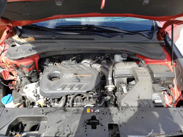 5NMS5CAA5KH131169 - 2019 HYUNDAI SANTA FE LIMITED RED photo 12