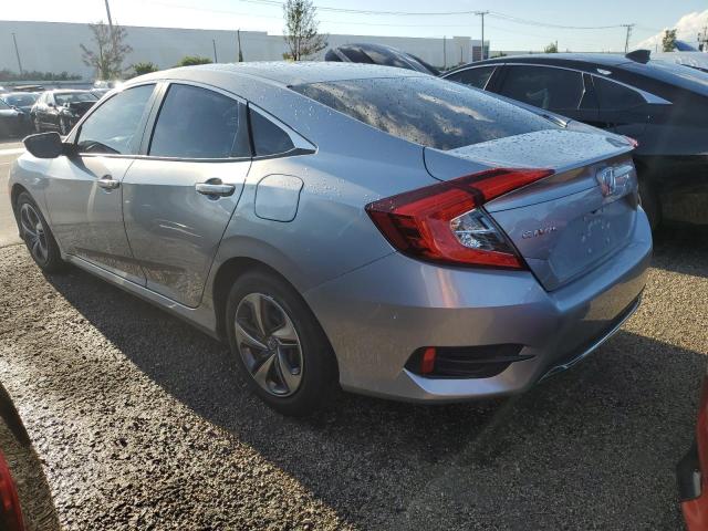 2HGFC2F66LH590148 - 2020 HONDA CIVIC LX SILVER photo 2