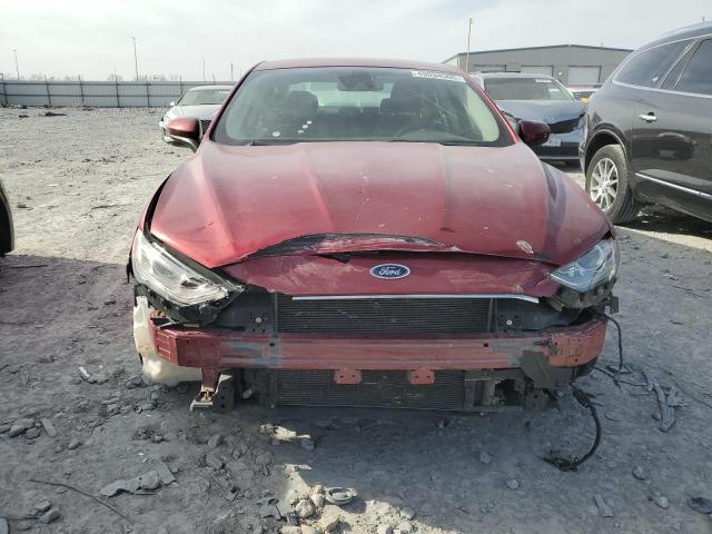 3FA6P0HD8KR246641 - 2019 FORD FUSION SE მუქწითელი ფოტო 5