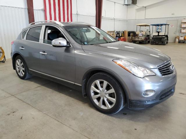 JN1AJ0HR9BM852530 - 2011 INFINITI EX35 BASE GRAY photo 4