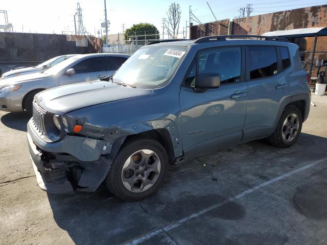 ZACCJAAB1HPE50567 - 2017 JEEP RENEGADE SPORT GRAY photo 1