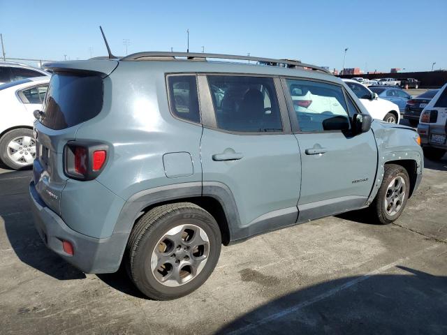 ZACCJAAB1HPE50567 - 2017 JEEP RENEGADE SPORT GRAY photo 3