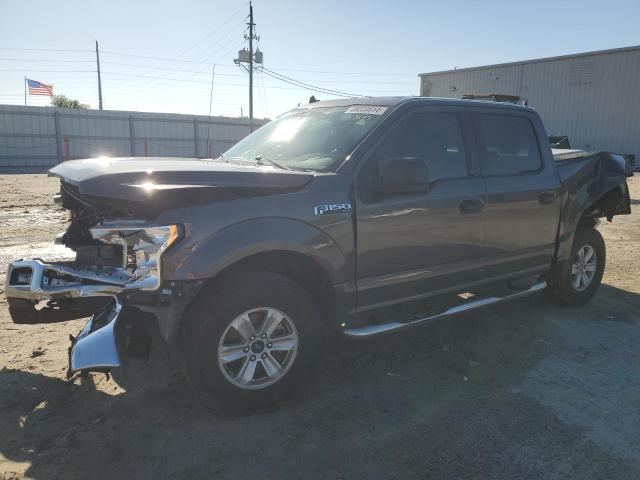 1FTEW1E57KKC17387 - 2019 FORD F150 SUPERCREW GRAY photo 1