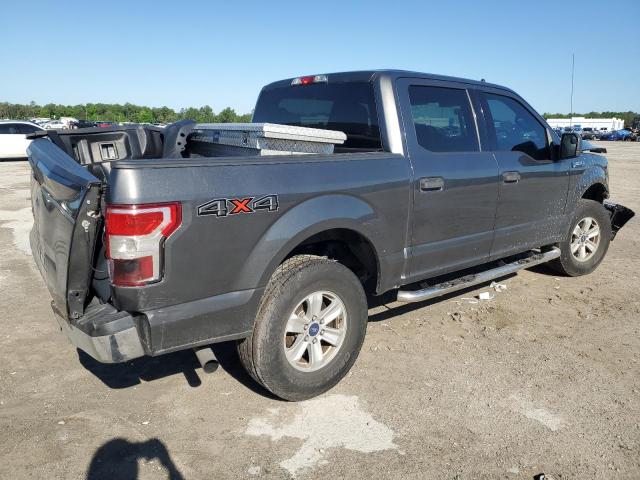 1FTEW1E57KKC17387 - 2019 FORD F150 SUPERCREW GRAY photo 3