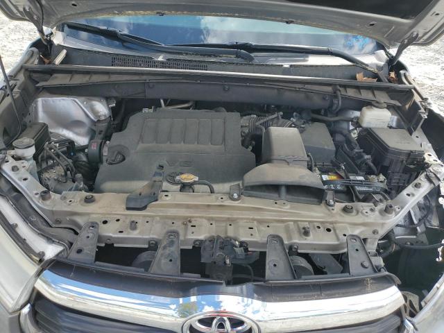 5TDKKRFH9ES027657 - 2014 TOYOTA HIGHLANDER XLE SILVER photo 12