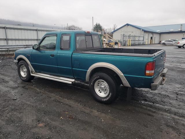 1FTCR15X7STA42231 - 1995 FORD RANGER SUPER CAB GREEN photo 2