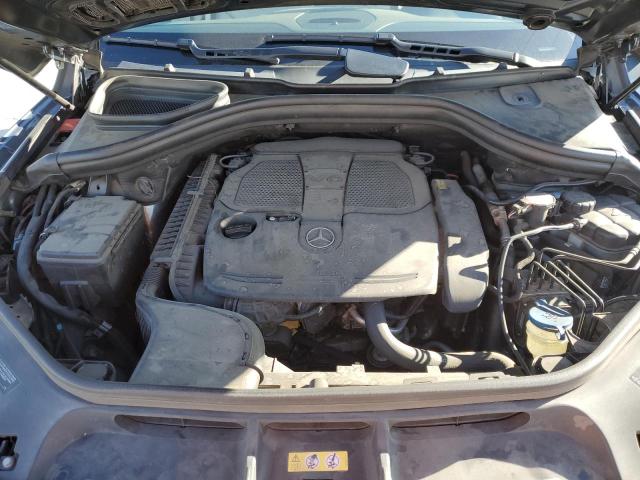 4JGDA5HBXCA032658 - 2012 MERCEDES-BENZ ML 350 4MATIC GRAY photo 12