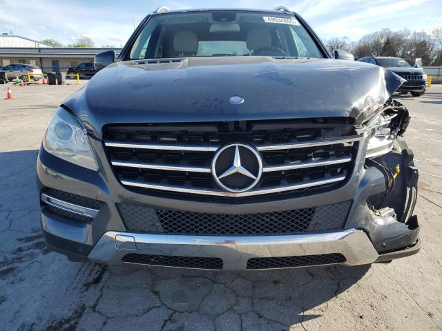 4JGDA5HBXCA032658 - 2012 MERCEDES-BENZ ML 350 4MATIC GRAY photo 5