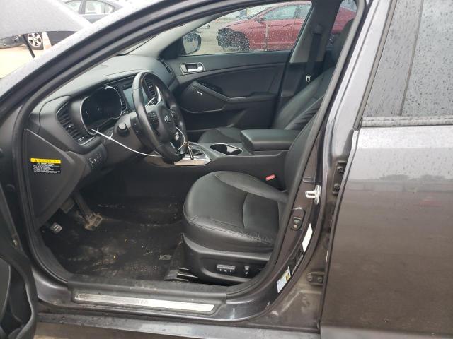 KNAGN4A78F5572669 - 2015 KIA OPTIMA EX BLACK photo 7