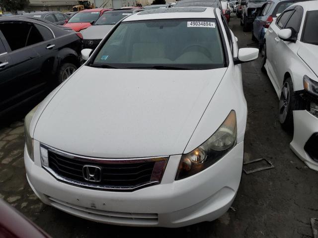 1HGCP26738A072150 - 2008 HONDA ACCORD EX WHITE photo 5