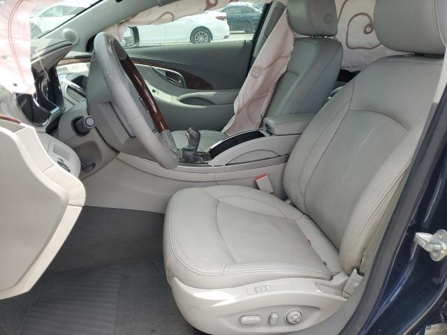 1G4GE5EDXBF218824 - 2011 BUICK LACROSSE CXS BLUE photo 7