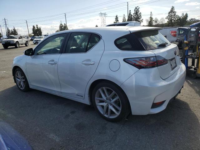 JTHKD5BH4F2222243 - 2015 LEXUS CT 200 WHITE photo 2