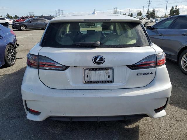 JTHKD5BH4F2222243 - 2015 LEXUS CT 200 WHITE photo 6