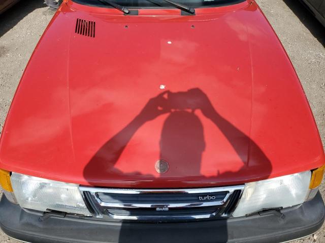 YS3AL75L4M7010589 - 1991 SAAB 900 BASE RED photo 11