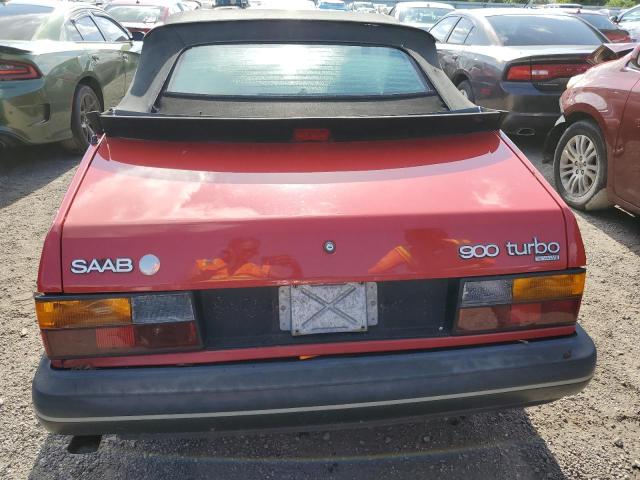 YS3AL75L4M7010589 - 1991 SAAB 900 BASE RED photo 6