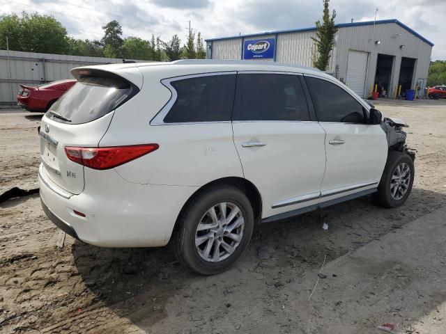 5N1AL0MNXDC318631 - 2013 INFINITI JX35 WHITE photo 3