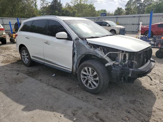 5N1AL0MNXDC318631 - 2013 INFINITI JX35 WHITE photo 4