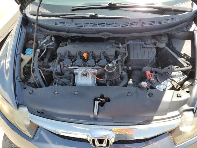19XFA1F67BE043897 - 2011 HONDA CIVIC LX-S Մոխրագույն լուսանկար 11