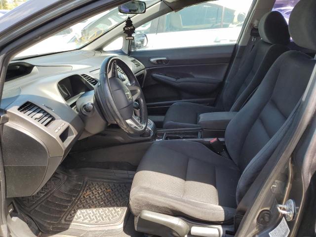 19XFA1F67BE043897 - 2011 HONDA CIVIC LX-S Մոխրագույն լուսանկար 7