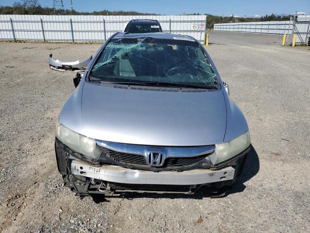 19XFA1F97AE055573 - 2010 HONDA CIVIC EXL SILVER photo 5