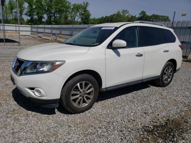 5N1AR2MN7DC637916 - 2013 NISSAN PATHFINDER S 白色 照片 1