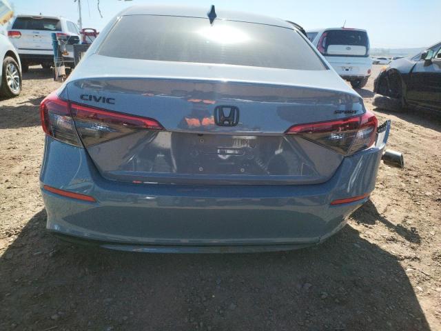 2HGFE2F50NH586763 - 2022 HONDA CIVIC SPORT 青绿色 照片 6