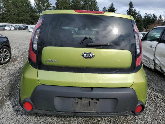 KNDJP3A51E7742384 - 2014 KIA SOUL + GREEN photo 6