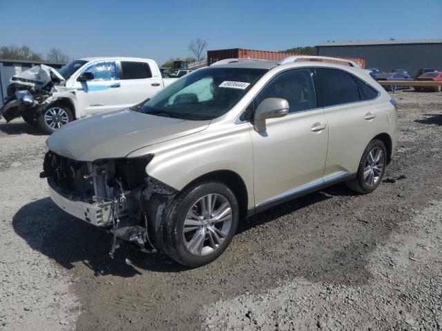 2T2ZK1BA9FC168520 - 2015 LEXUS RX 350 GOLD photo 1