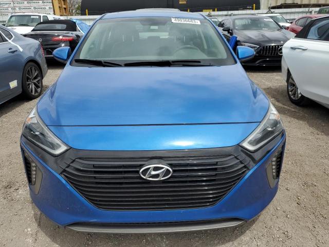 KMHC85LC6HU043699 - 2017 HYUNDAI IONIQ LIMITED BLUE photo 5