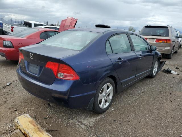 1HGFA16898L116772 - 2008 HONDA CIVIC EX BLUE photo 3