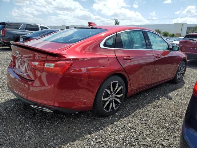 1G1ZG5ST6NF178130 - 2022 CHEVROLET MALIBU RS Червоний фото 3