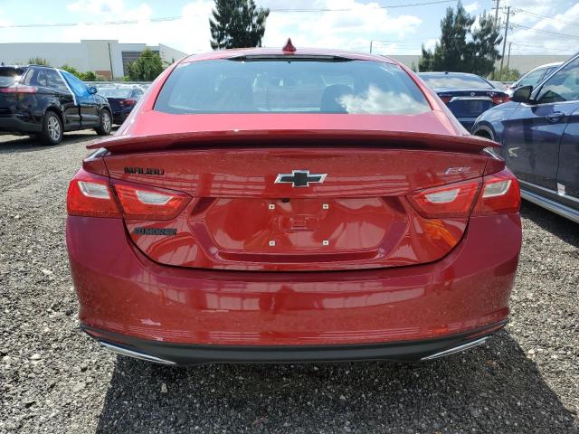 1G1ZG5ST6NF178130 - 2022 CHEVROLET MALIBU RS Червоний фото 6