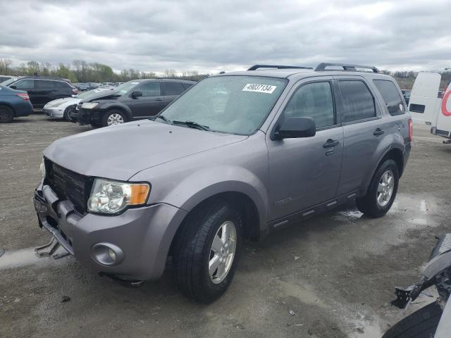 1FMCU03Z48KE47101 - 2008 FORD ESCAPE XLT GRAY photo 1