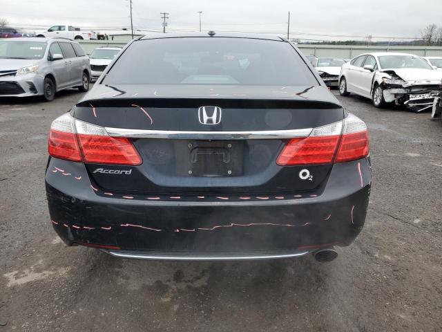 1HGCR2F80EA260011 - 2014 HONDA ACCORD EXL BLACK photo 6