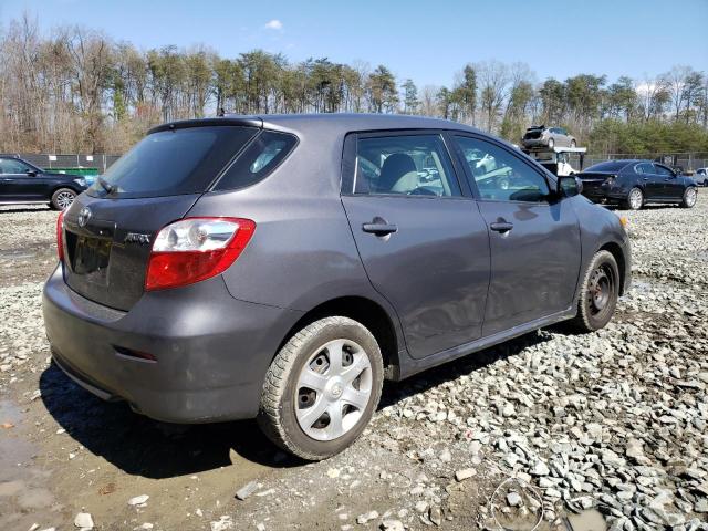 2T1KU40E59C162418 - 2009 TOYOTA COROLLA MA GRAY photo 3