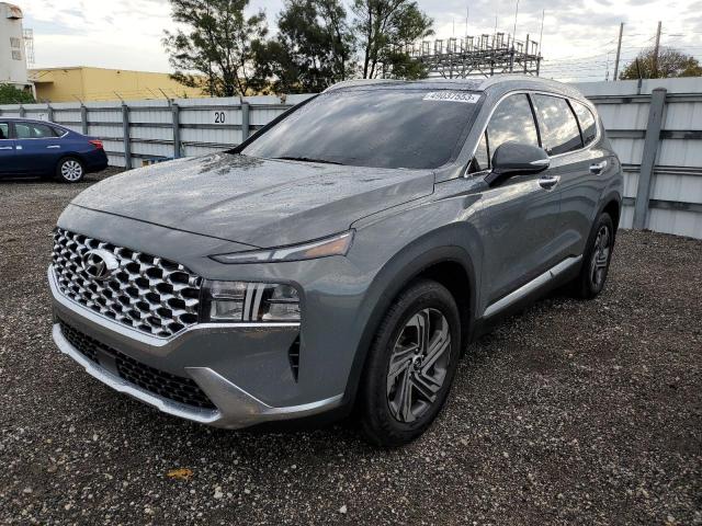 5NMS34AJ8NH475210 - 2022 HYUNDAI SANTA FE SEL Մոխրագույն լուսանկար 1