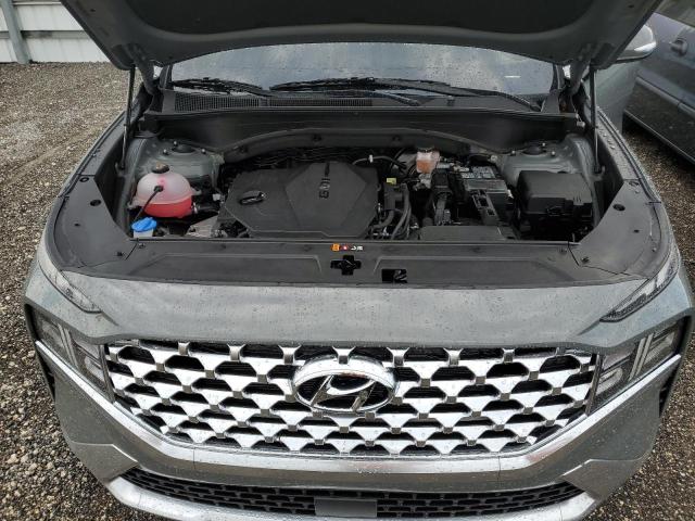 5NMS34AJ8NH475210 - 2022 HYUNDAI SANTA FE SEL Մոխրագույն լուսանկար 12