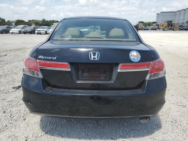 1HGCP2F37BA155097 - 2011 HONDA ACCORD LX BLACK photo 6