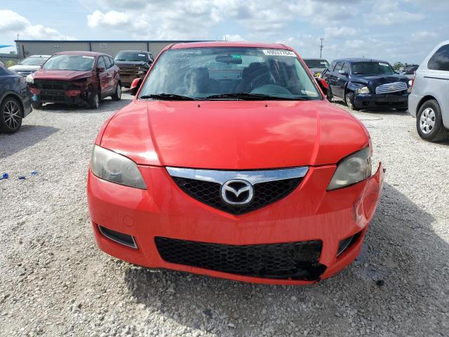 JM1BK12F381832285 - 2008 MAZDA 3 I RED photo 5