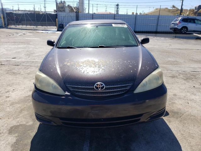 4T1BE32KX4U880242 - 2004 TOYOTA CAMRY LE BROWN photo 5