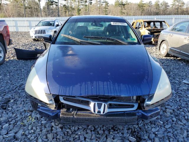 1HGCM66564A046571 - 2004 HONDA ACCORD EX BLUE photo 5