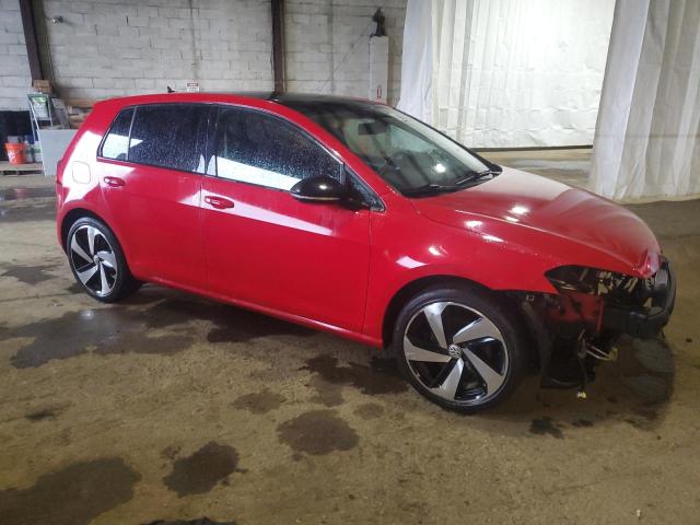 3VW2A7AU2FM043449 - 2015 VOLKSWAGEN GOLF TDI RED photo 4