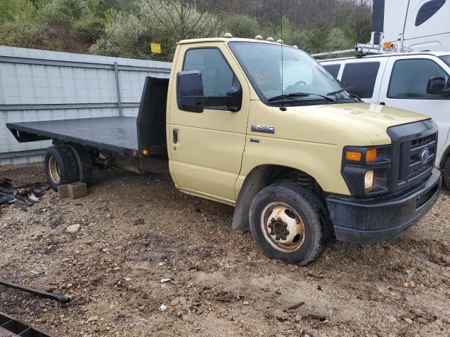 1FDXE4FL2ADA89312 - 2010 FORD ECONOLINE E450 SUPER DUTY CUTAWAY VAN YELLOW photo 1