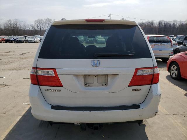5FNRL38777B420352 - 2007 HONDA ODYSSEY EXL WHITE photo 6