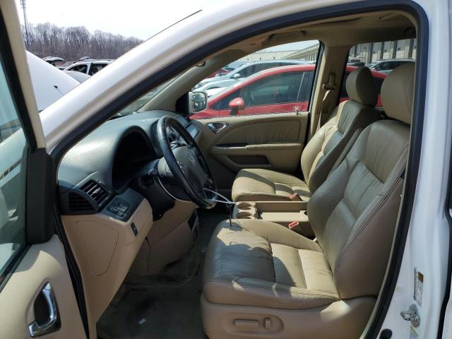 5FNRL38777B420352 - 2007 HONDA ODYSSEY EXL WHITE photo 7