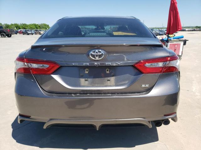 4T1B11HK7JU525001 - 2018 TOYOTA CAMRY L GRAY photo 6