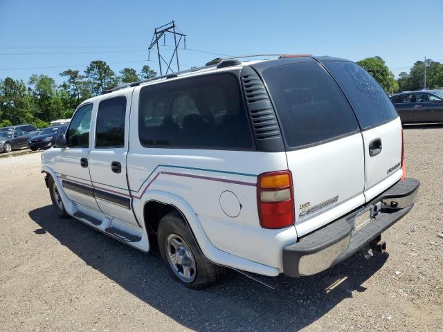 3GNEC16T9YG160235 - 2000 CHEVROLET SUBURBAN C1500 WHITE photo 2