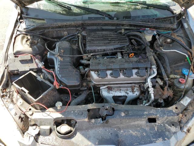 2HGES16305H631472 - 2005 HONDA CIVIC DX VP GRAY photo 11