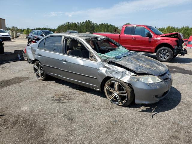 2HGES16305H631472 - 2005 HONDA CIVIC DX VP GRAY photo 4